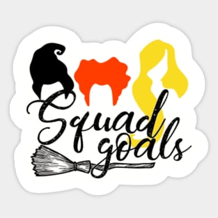 Squad Goals Hocus Pocus Sticker
